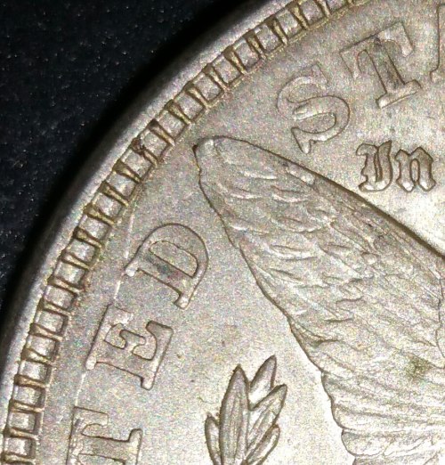 Some-Cool-Die-Cracks-And-Gouges.-1921-D-Morgan-Dollar