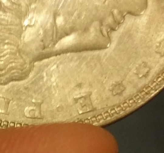 Some-Cool-Die-Cracks-And-Gouges.-1921-D-Morgan-Dollar