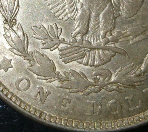 Some-Cool-Die-Cracks-And-Gouges.-1921-D-Morgan-Dollar