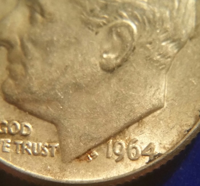 1964-Clear-DDO-Dime.-Not-Proof