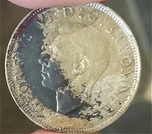 Interesting-Toning-For-1943-Two-Shilling
