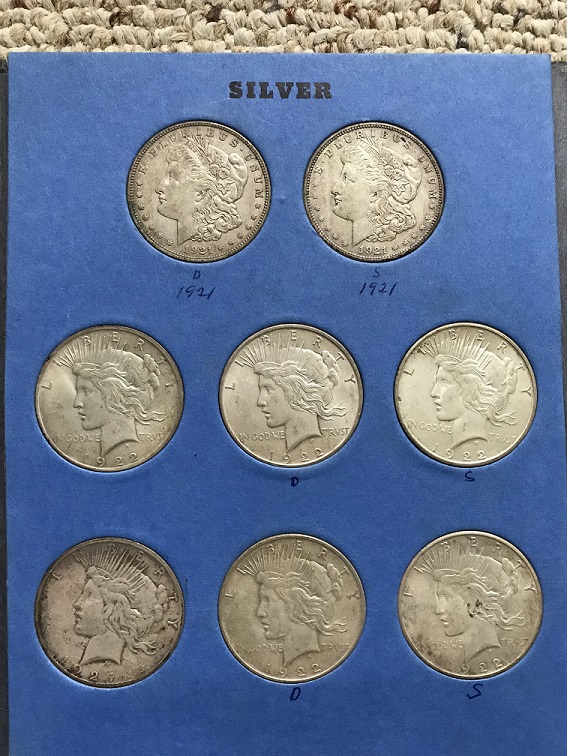 Looking-For-Ballpark-Value-On-Lot-Of-Morgans-And-Peace-Dollars