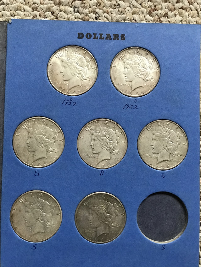 Looking-For-Ballpark-Value-On-Lot-Of-Morgans-And-Peace-Dollars