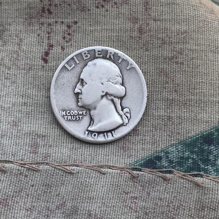 1911-D-Carved-Date-Silver-Washington-Quarter