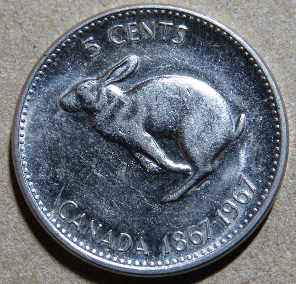 Canadian-Dime,-And-Nickels