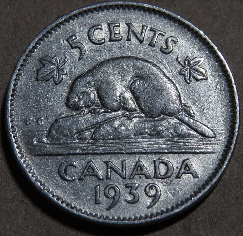 Canadian-Dime,-And-Nickels