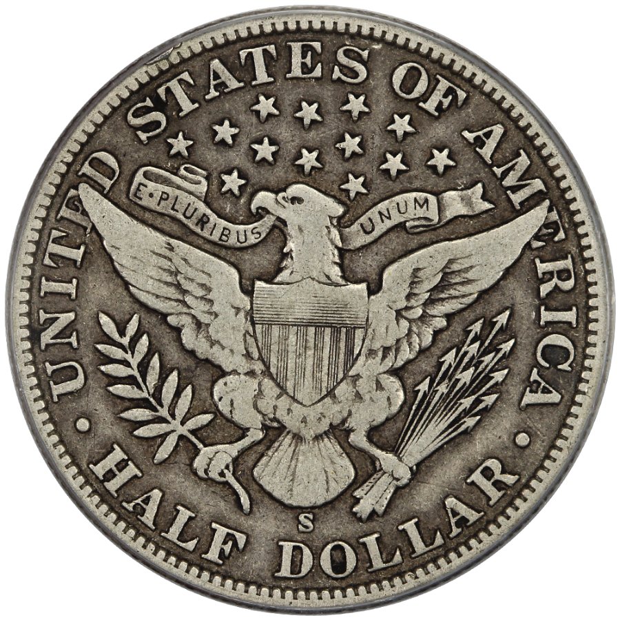 1904-S-Barber-Half-For-Grading