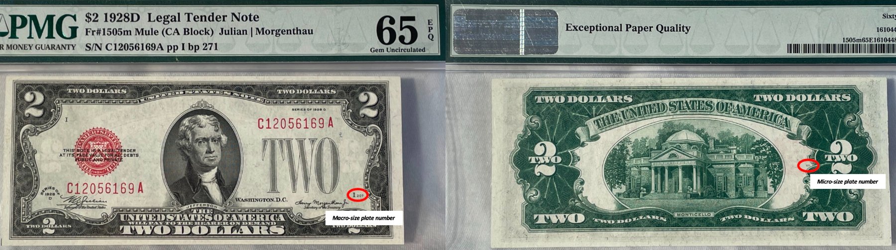 Small-Size-US-Currency-Type-Set---Legal-Tender-Notes