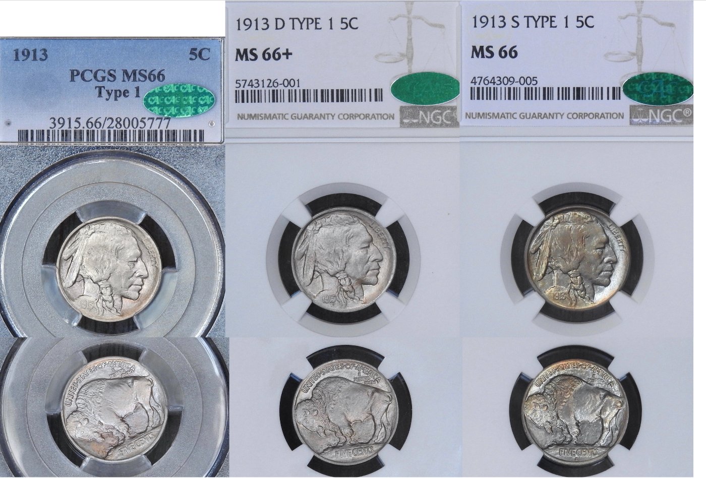 Buffalo-Nickel-Type-Set