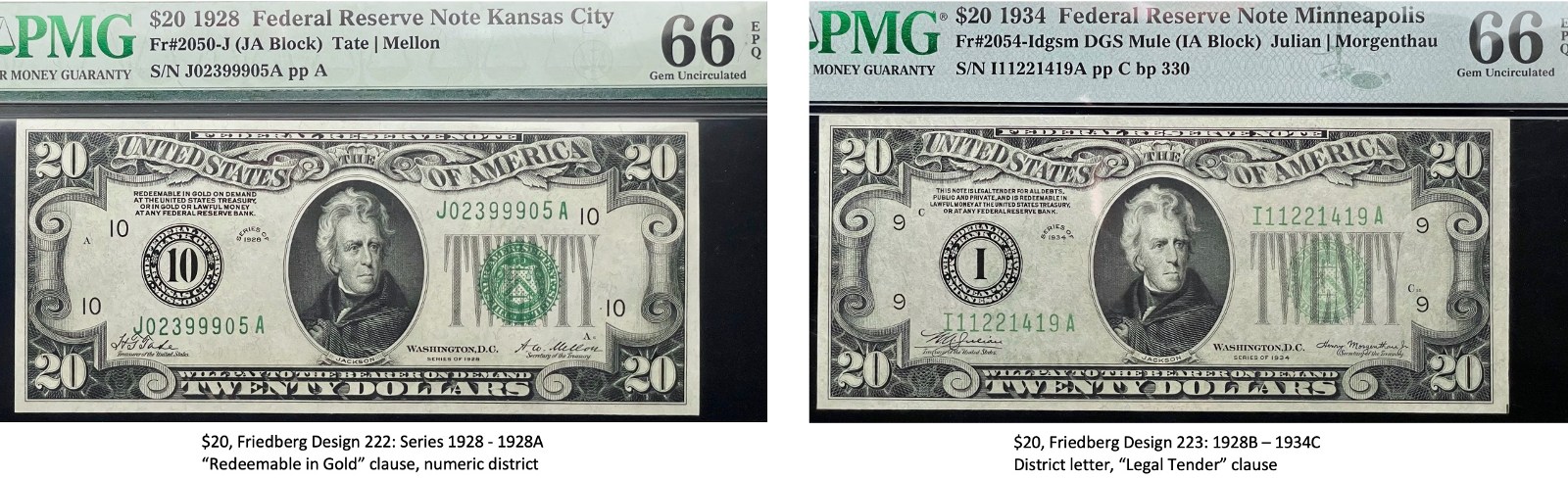 Small-Size-Federal-Reserve-Note-Type-Set,-$1-Through-$100