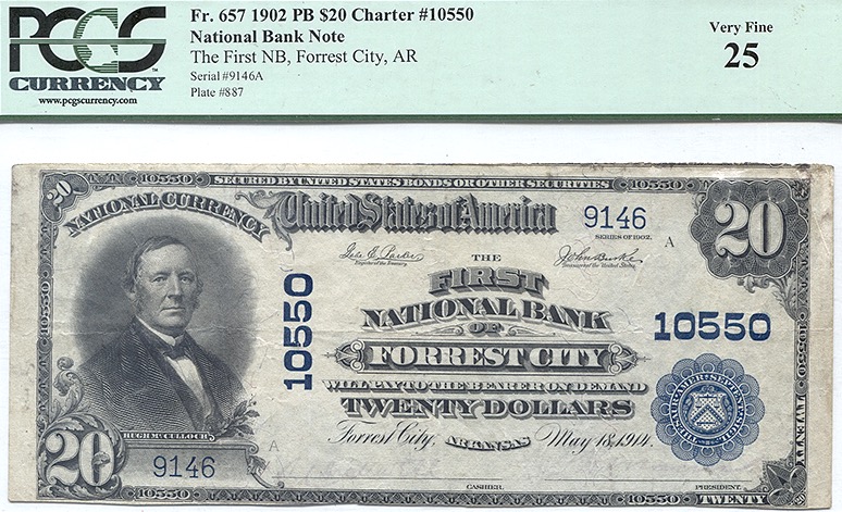 Hokiefan's-Collection-Of-Arkansas-Obsoletes,-Scrip-And-National-Bank-Notes
