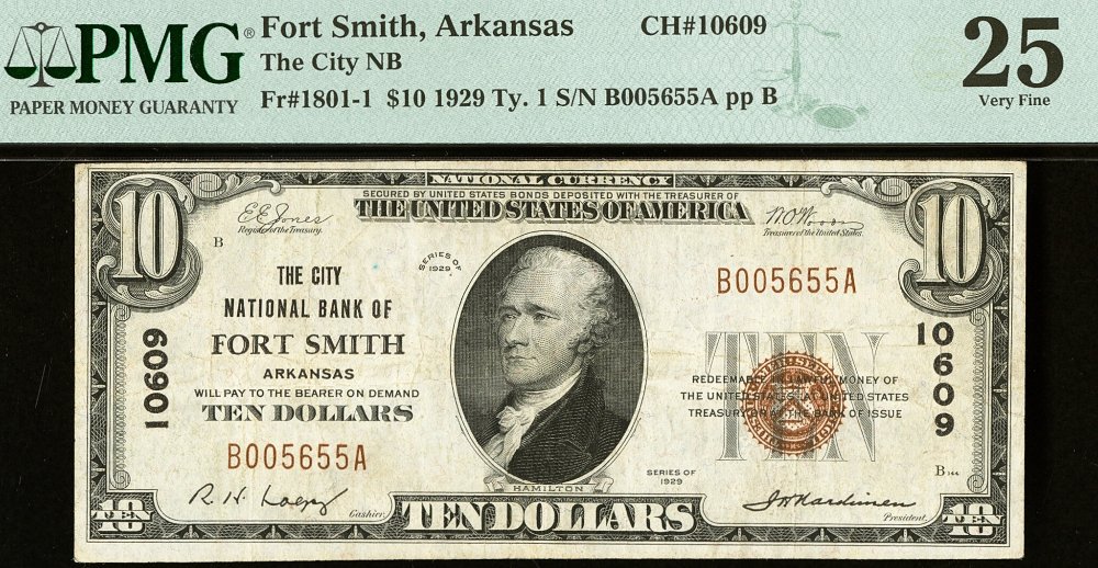Hokiefan's-Collection-Of-Arkansas-Obsoletes,-Scrip-And-National-Bank-Notes