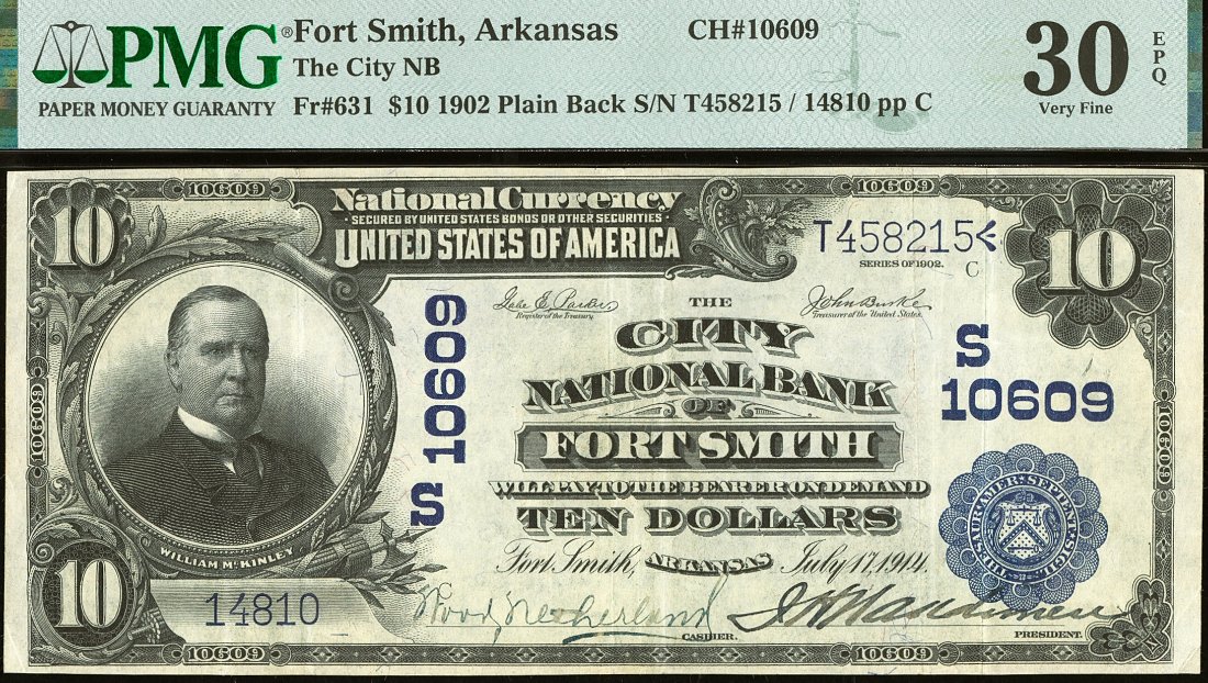 Hokiefan's-Collection-Of-Arkansas-Obsoletes,-Scrip-And-National-Bank-Notes
