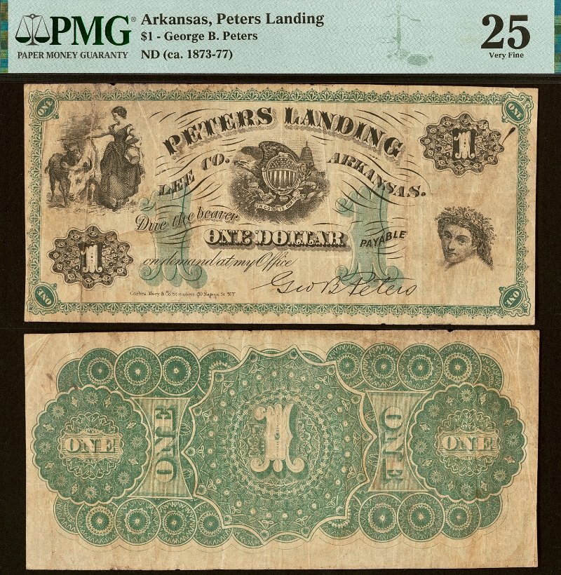 Hokiefan's-Collection-Of-Arkansas-Obsoletes,-Scrip-And-National-Bank-Notes