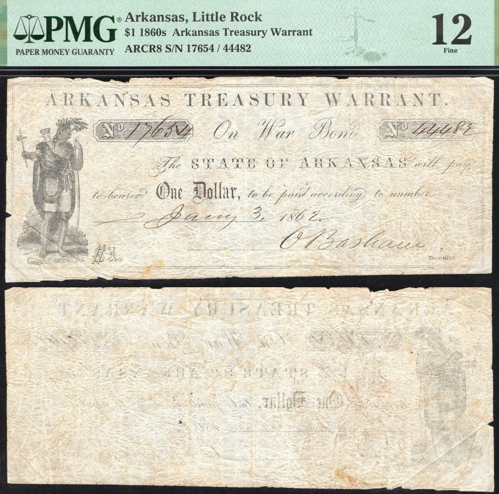 Hokiefan's-Collection-Of-Arkansas-Obsoletes,-Scrip-And-National-Bank-Notes