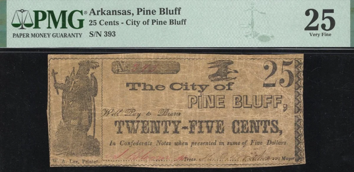 Hokiefan's-Collection-Of-Arkansas-Obsoletes,-Scrip-And-National-Bank-Notes
