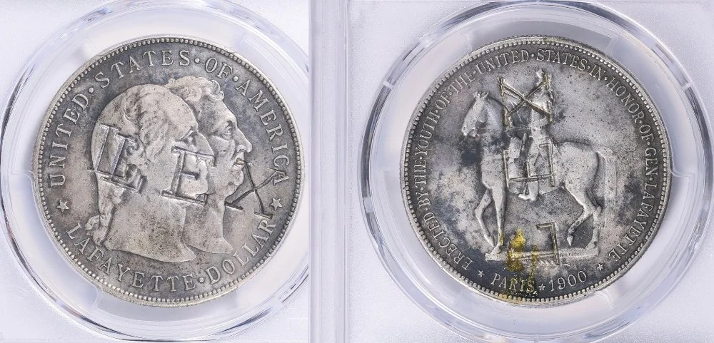 Commems-Collection-Classic:-1900-Lafayette-Memorial-Dollar---Historical-Tidbits