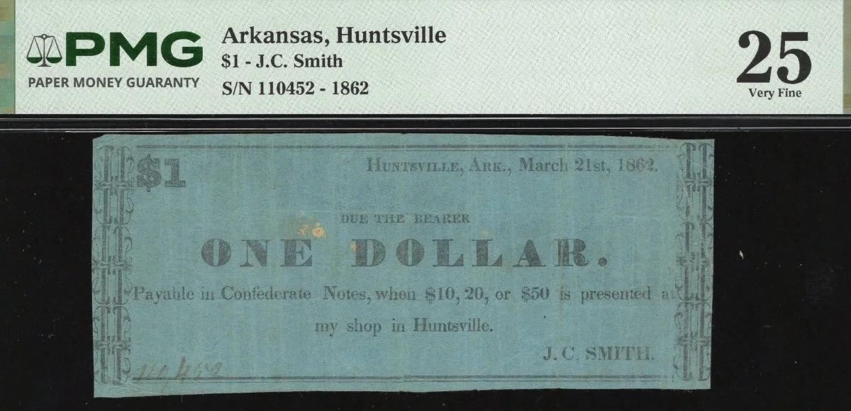 Hokiefan's-Collection-Of-Arkansas-Obsoletes,-Scrip-And-National-Bank-Notes