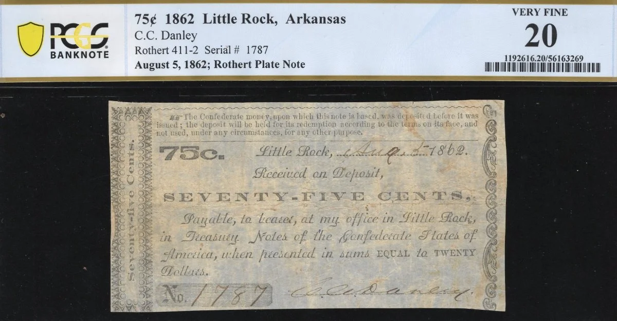 Hokiefan's-Collection-Of-Arkansas-Obsoletes,-Scrip-And-National-Bank-Notes