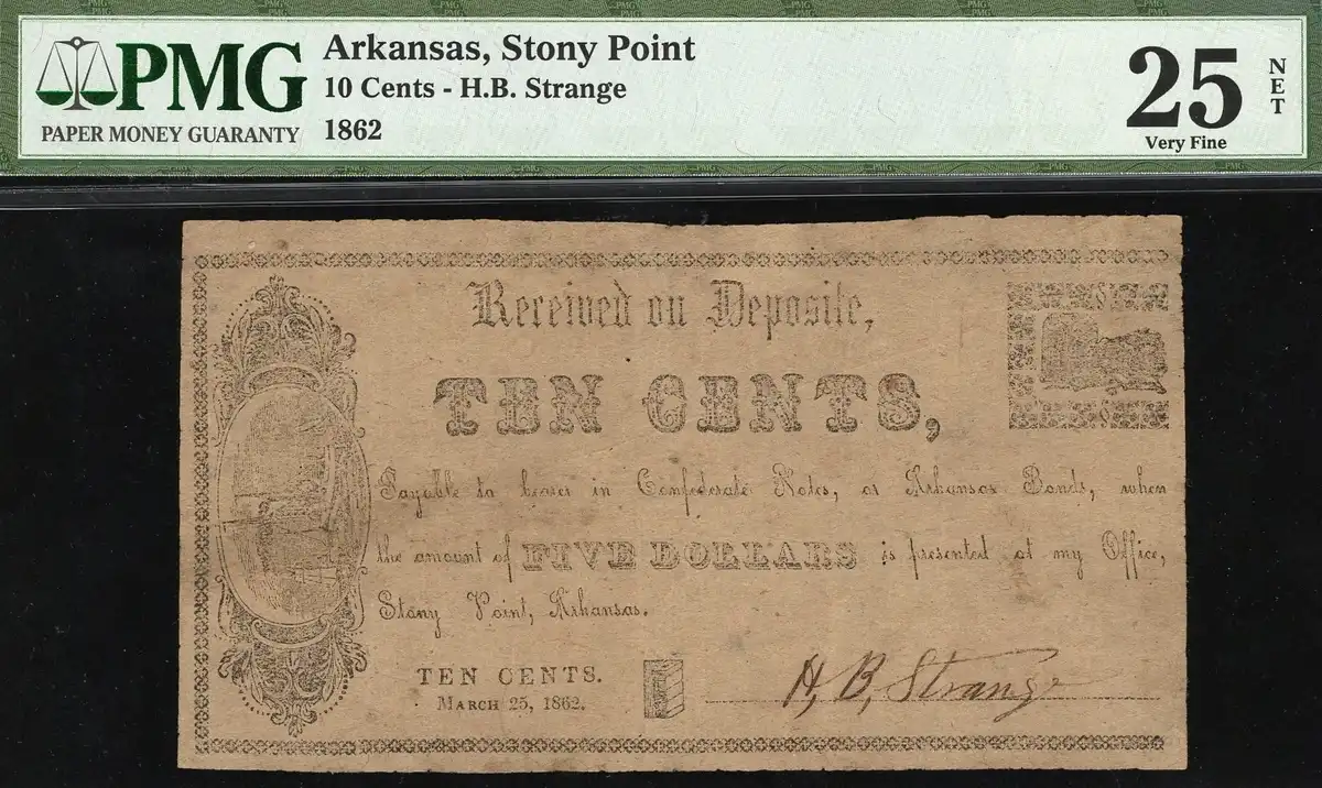 Hokiefan's-Collection-Of-Arkansas-Obsoletes,-Scrip-And-National-Bank-Notes
