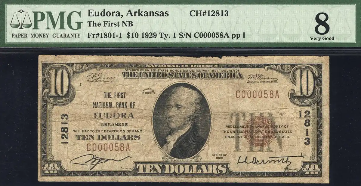 Hokiefan's-Collection-Of-Arkansas-Obsoletes,-Scrip-And-National-Bank-Notes