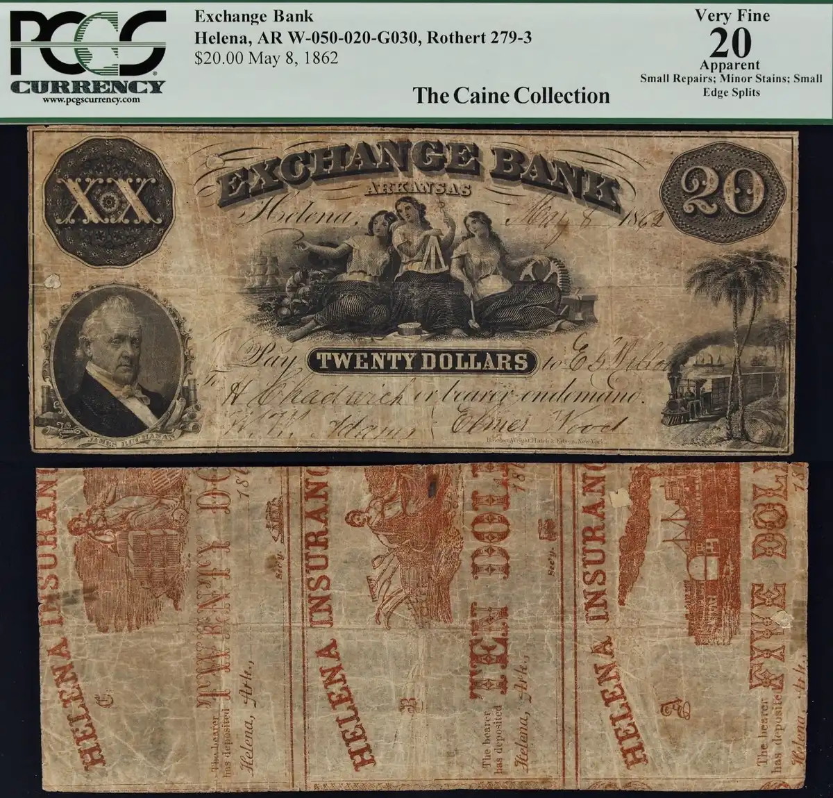 Hokiefan's-Collection-Of-Arkansas-Obsoletes,-Scrip-And-National-Bank-Notes
