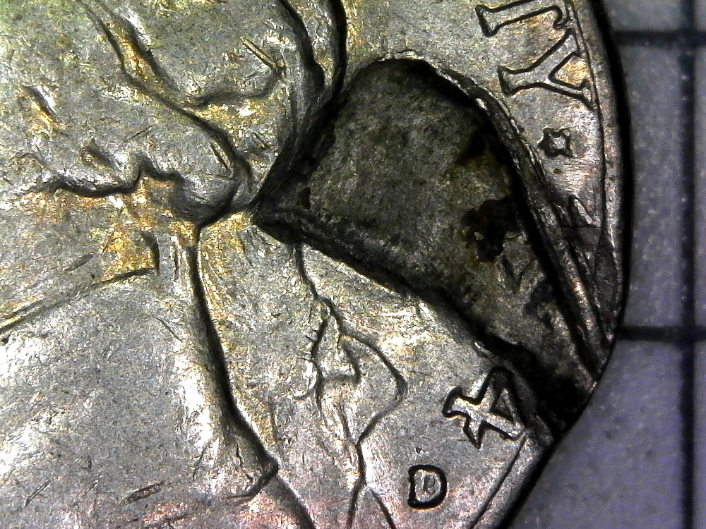 19?4-D-Nickel-Strange-Indented-Chunk