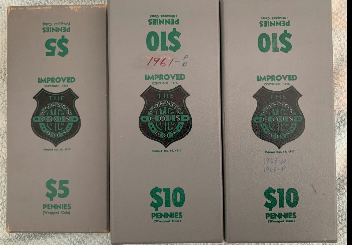 Picked-Up-A-Box-Of-Pennies-And-Was-Given-Someones-Collection-Instead.