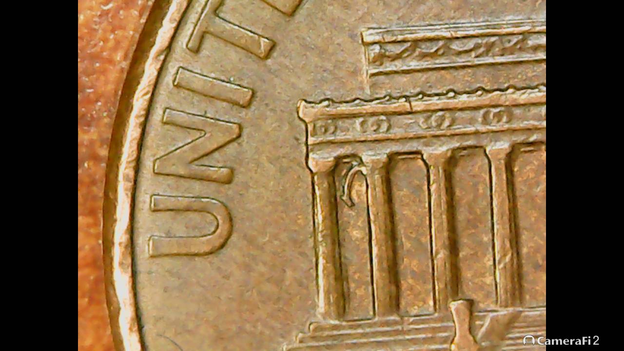 1999-Penny-With-A-Mark-I-Have-Not-Seen-On-Far-Left-Between-The-Columns..