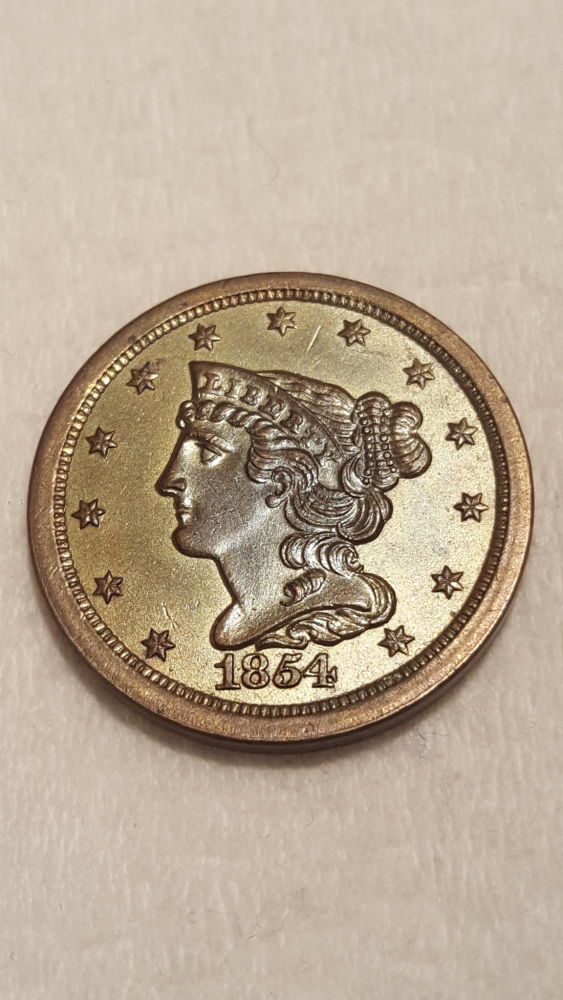 1854-Half-Cent-New-Pick-Up-For-My-7070-Opinions-Would-Be-Appreciated