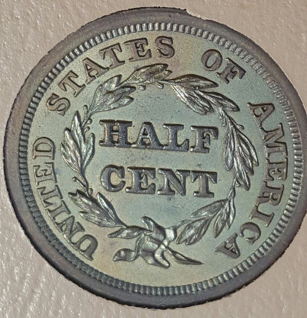 1854-Half-Cent-New-Pick-Up-For-My-7070-Opinions-Would-Be-Appreciated