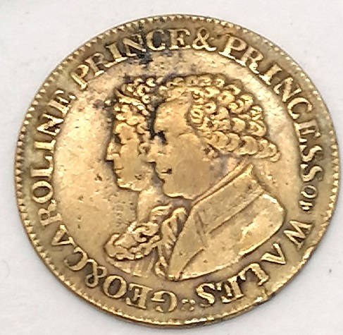 1795-Commemorative-Medallion-Celebrating-Marriage-Of-George-IV-&-Caroline-Of-Brunswick-Bhm-#398