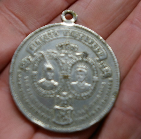 Fidelia-Elberfeld-1889-1867-Jubilee-Medalion-Identification