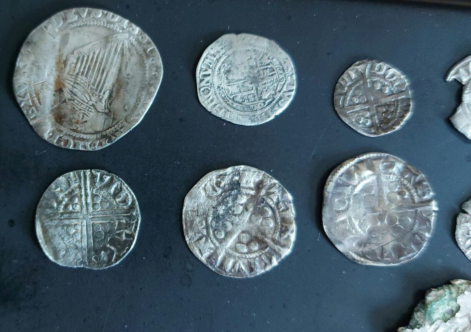 Job-Lot--UK-Hammered-Silver-Coins-ID
