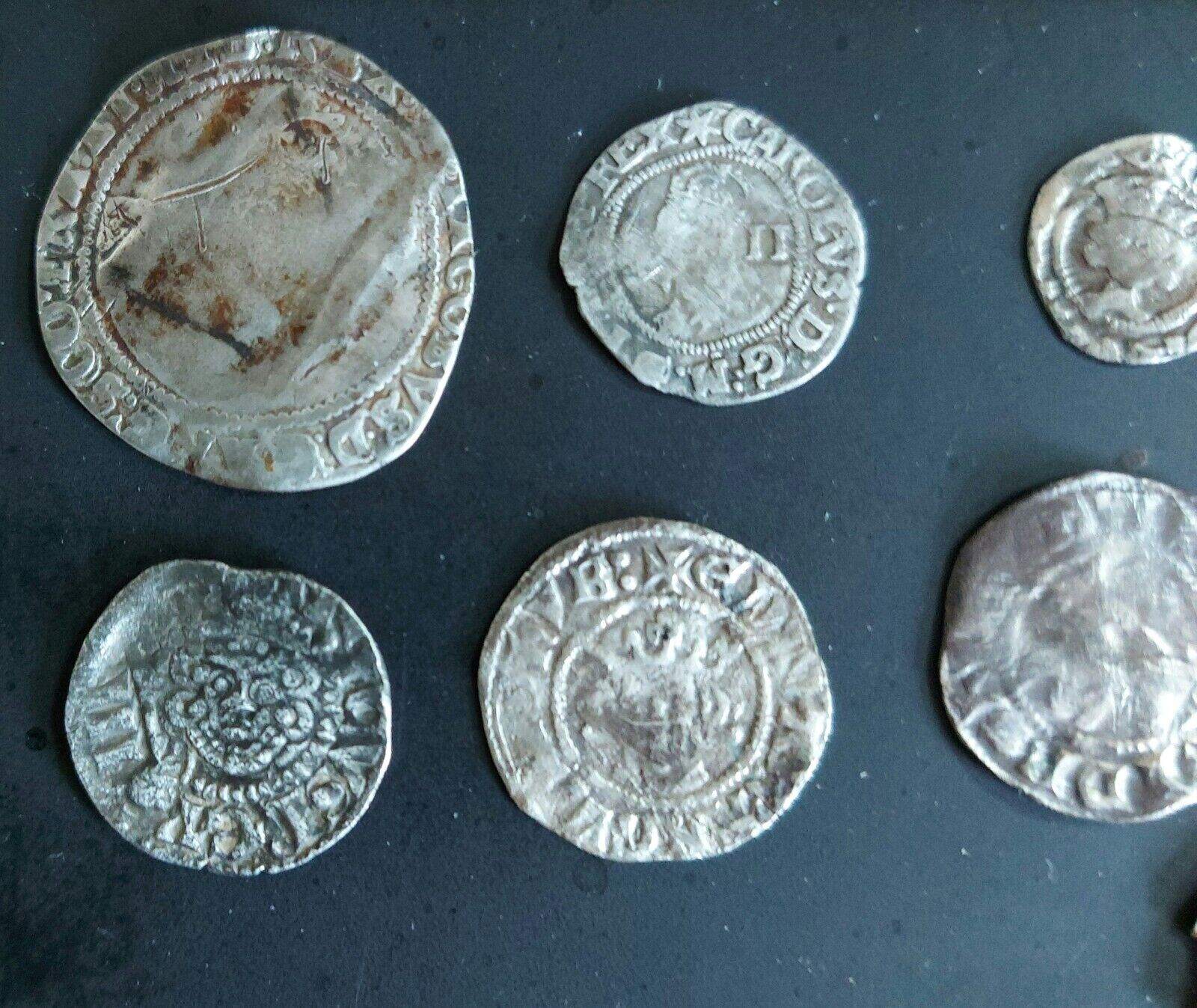 Job-Lot--UK-Hammered-Silver-Coins-ID