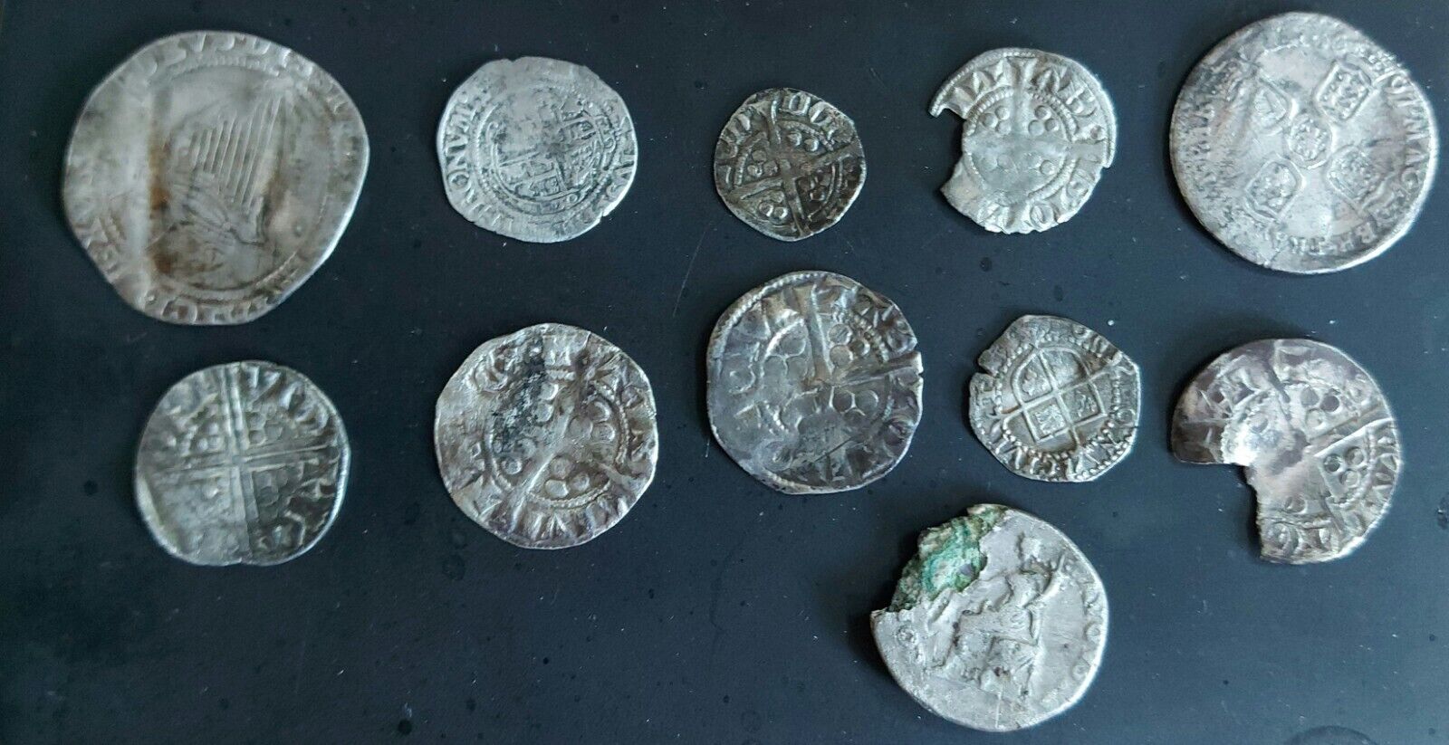 Job-Lot--UK-Hammered-Silver-Coins-ID