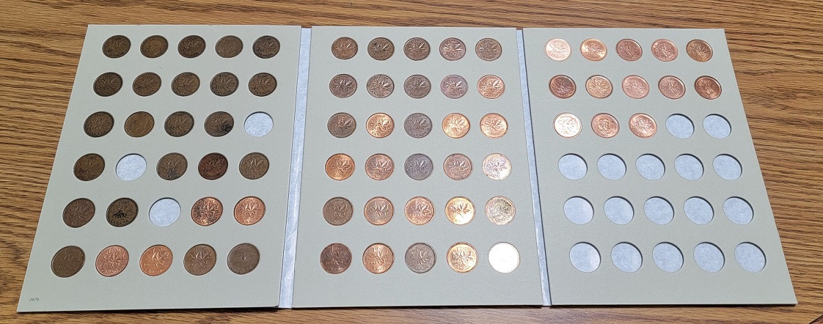 My-Canadian-Small-Cents-Collection.-On-A-Budget