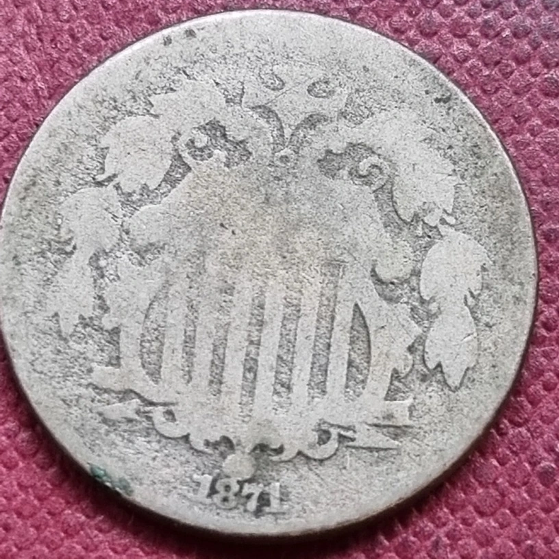 1871-Shield-Nickel---Tough-Find