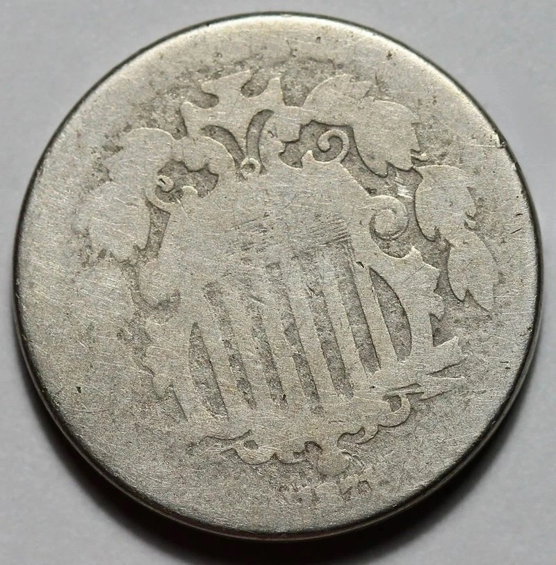 1871-Shield-Nickel---Tough-Find
