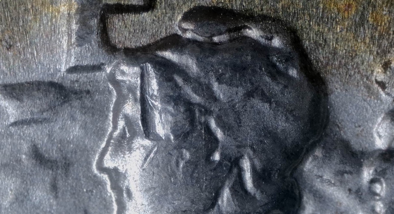 1946-Walking-Liberty-Half-Dollar---DDO-+-Struck-Through-+-Lam