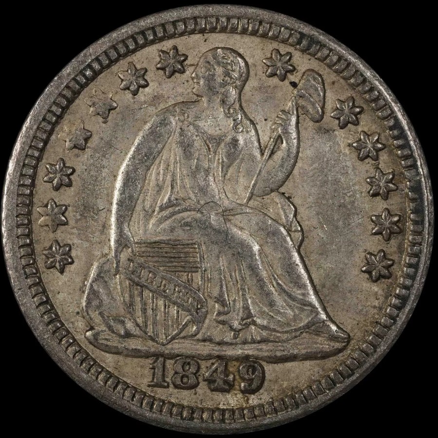For-Grading---1849-Seated-Half-Dime