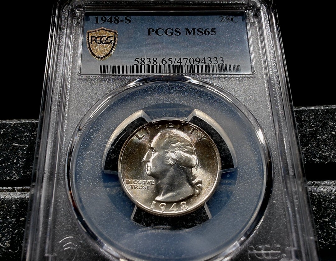 1948-S-Washington-Quarter---Spitting-Eagle-Die-Clash