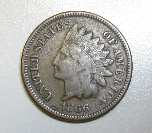 1866-Indian-Head-Possible-Repunch/Misplaced-Date