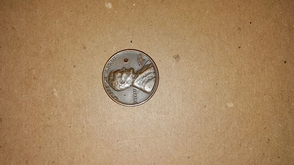 Please-Tell-Me-About-This-1960-D-Penny,-Has-Odd-Marks.
