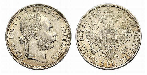 Franz-Joseph-I-Florin-1884