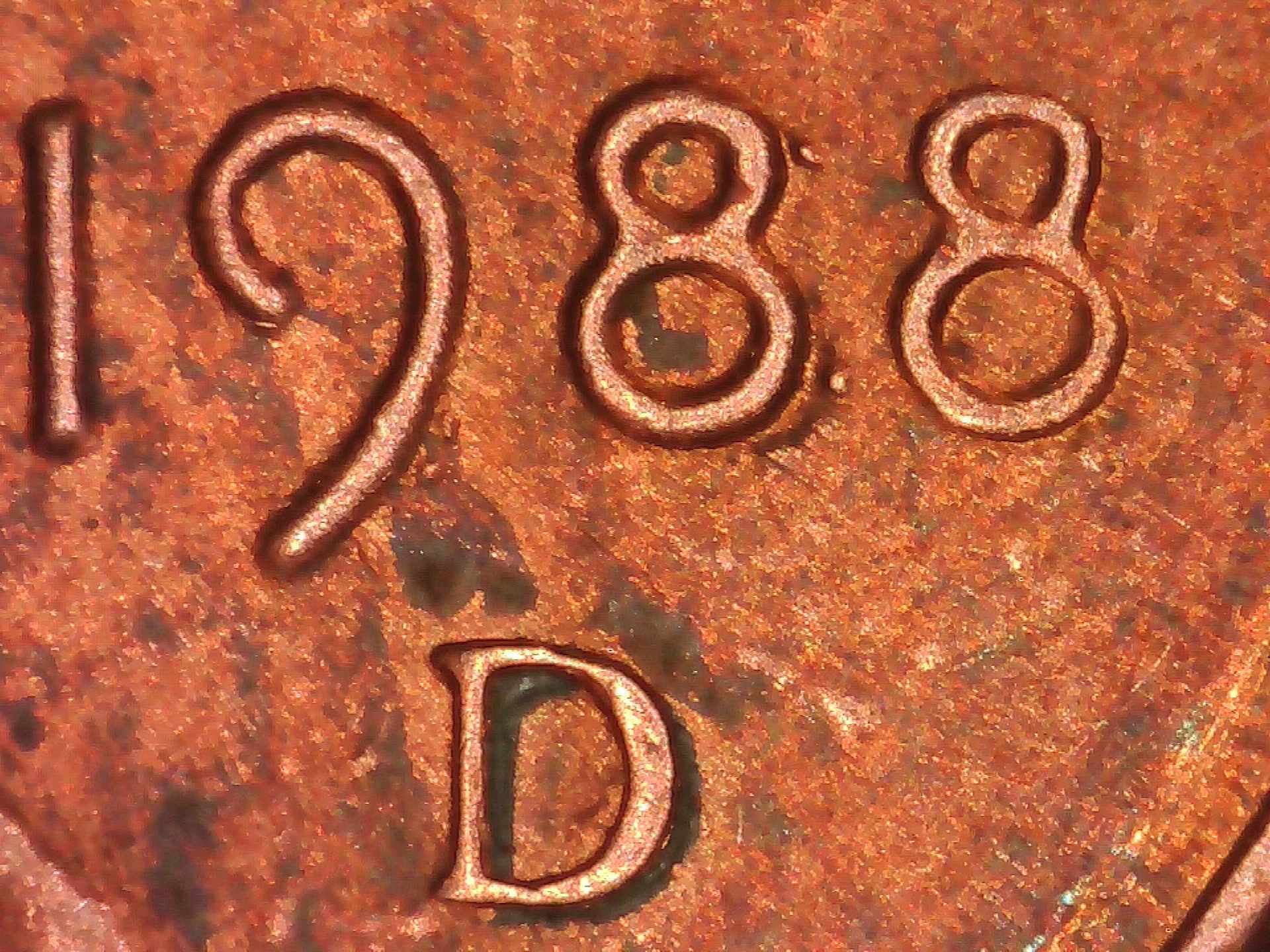 1988-D-Lincoln-One-Cent---DDO,-Plating-Error-&-Incomplete-Letters-In-Motto