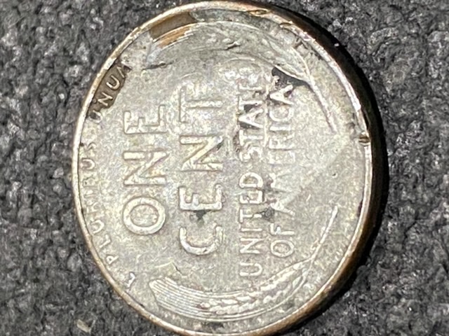 1934-Plain-With-Strike-Through-And-Missing-Copper-Layers-On-Front-And-Back