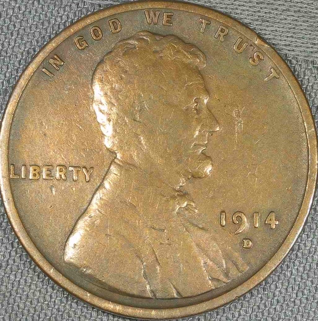 1914-D-Lincoln-Wheat-Cent-Album-#1