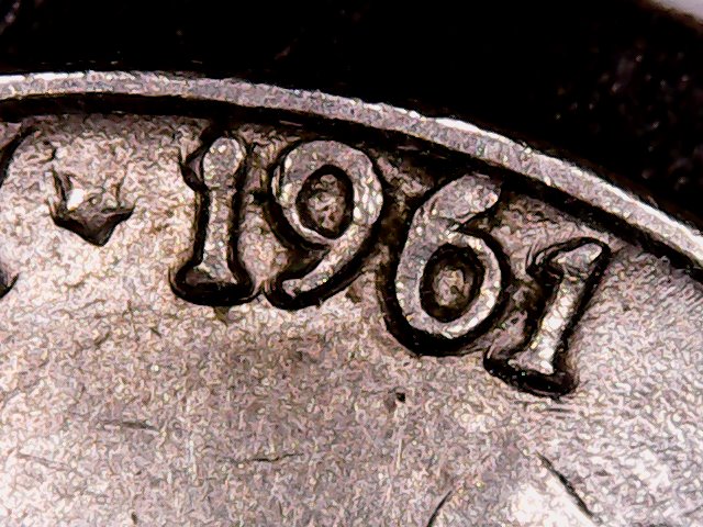 1961-Jefferson-Nickel---Machine-Doubling?