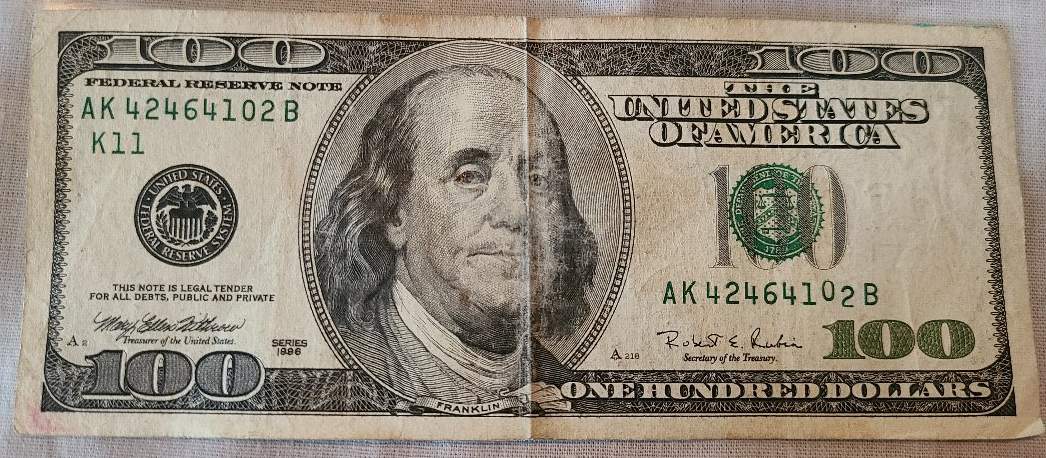 1996-$100-Error-Serial-?